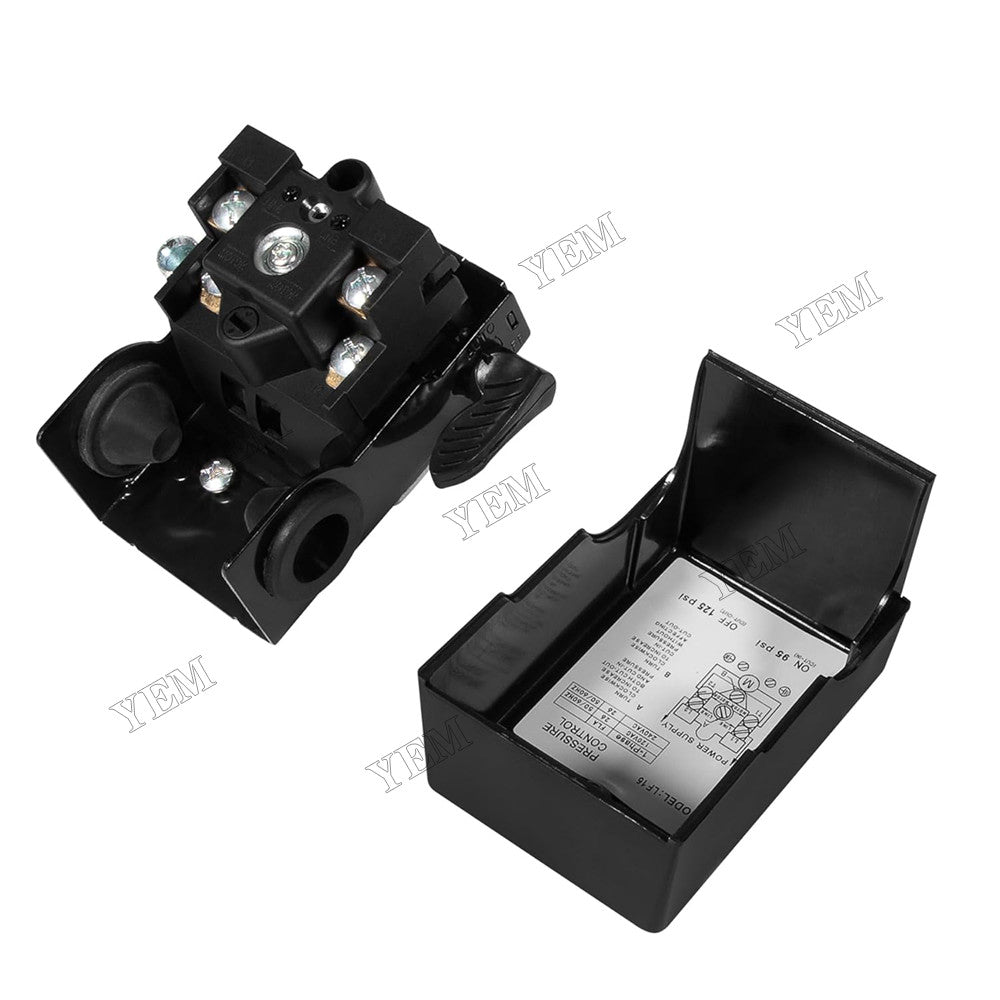 For Ingersoll Rand Air Compressor SS3 SS5 3/8 95-125 Psi 1 Port Pressure Switch 23474661-C For Ingersoll Rand