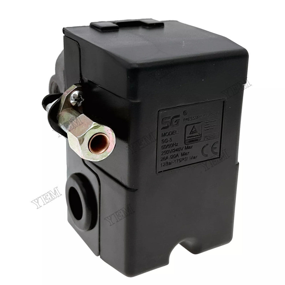 For Campbell Hausfeld Air Compressor 95-125 PSI Pressure Switch CW207563AV 69MB7LY2C For Campbell