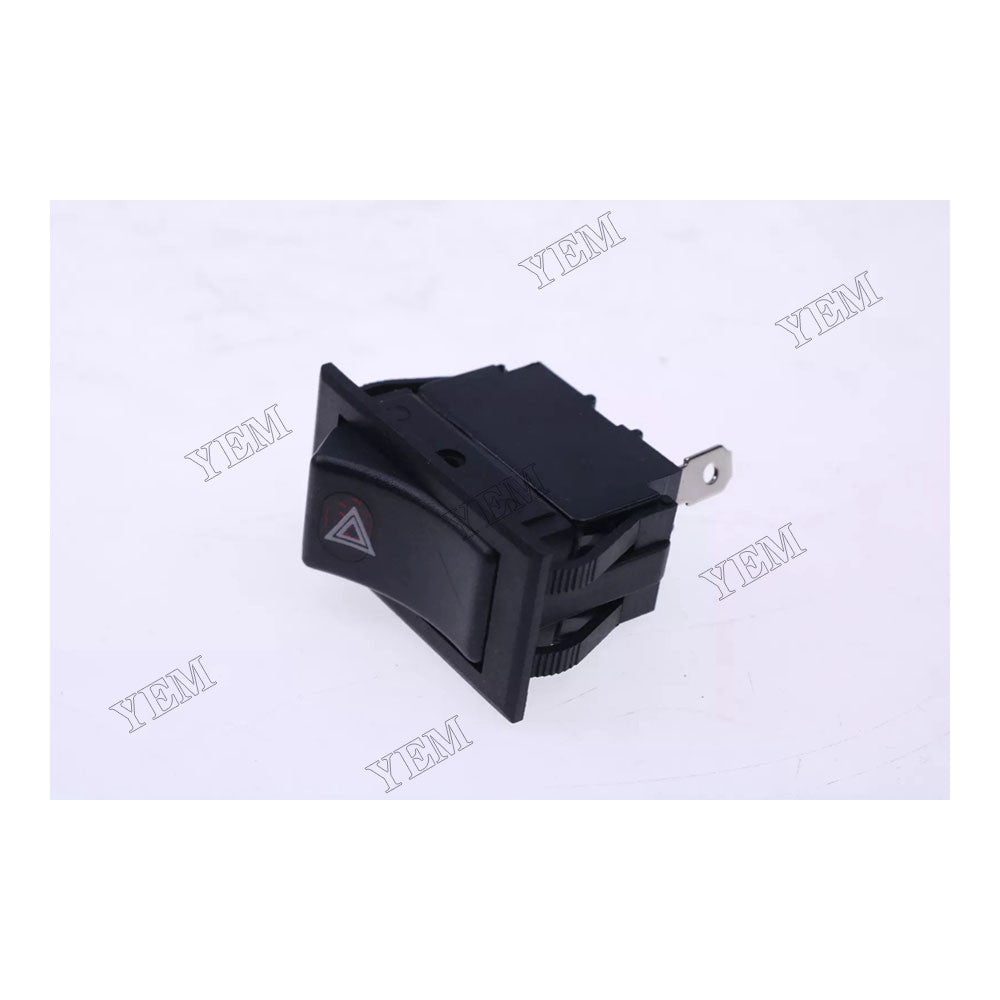 For CASE 590SM 580SM 580M 590SN 580SN 580N 580SM+ 590SM+ Loader Backhoe Hazard Lamps Rocker Switch 386850A1