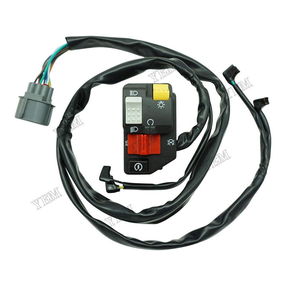 For Honda Foreman 500 TRX500 Rancher 420 TRX420 ATV 2009-2013 Left Handlebar Switch Start Stop Headlight 35150-HP5-A41 35150-HR0-E02