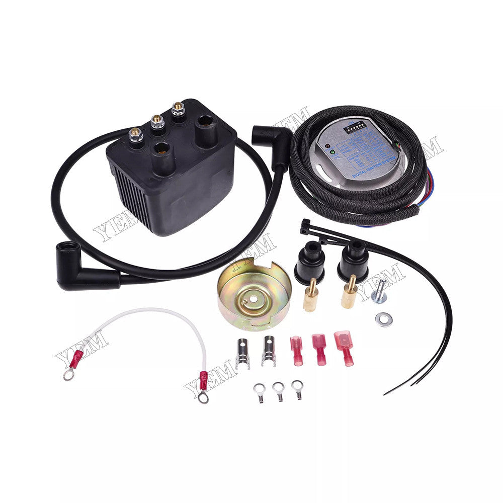 For Harley-Davidson Engine Shovelhead Evolution Big Twin & XL 70-99 Single Fire Programmable Ignition Kit 53-660 For Harley-Davidson