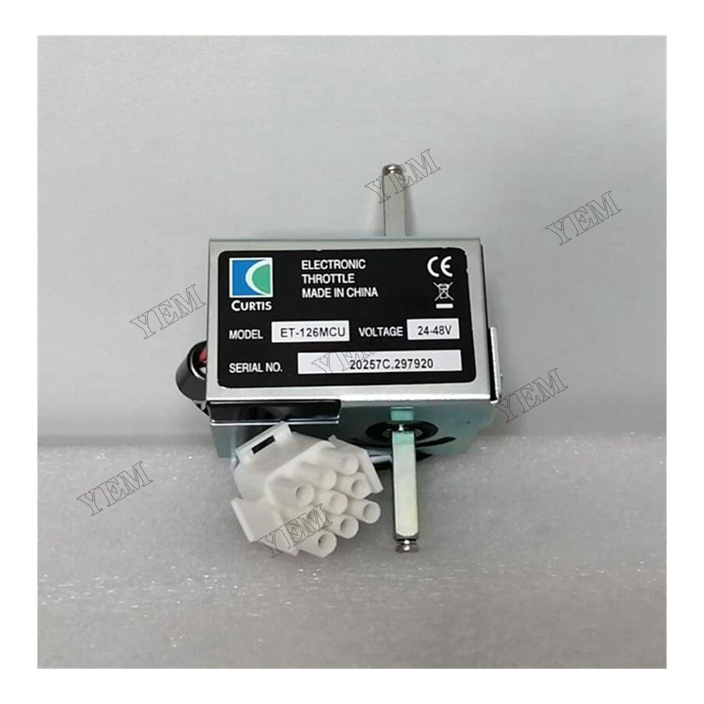For Curtis Forklift Stacker Pallet Truck 24-48V Electronic Throttle ET-126MCU For Curtis
