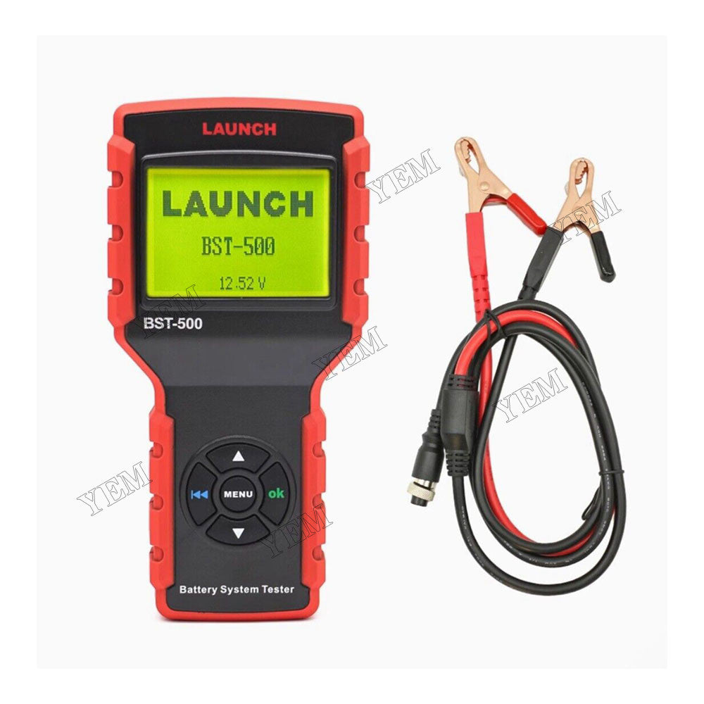 For Car Duty Truck 12V 24V Ancel Battery Tester With Thermal Printer BST-500