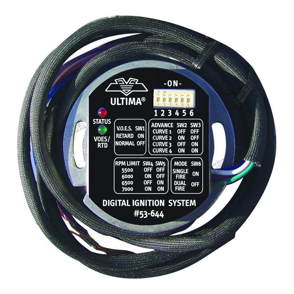 For Ultima Harley-Davidson Dyna Electra Glide Fatbob Programmable Electronic Ignition Module 53-644