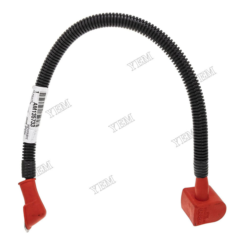 For John Deere Tractor X300 X300R X304 X320 X324 X340 X360 Battery Cable AM135733 For John Deere