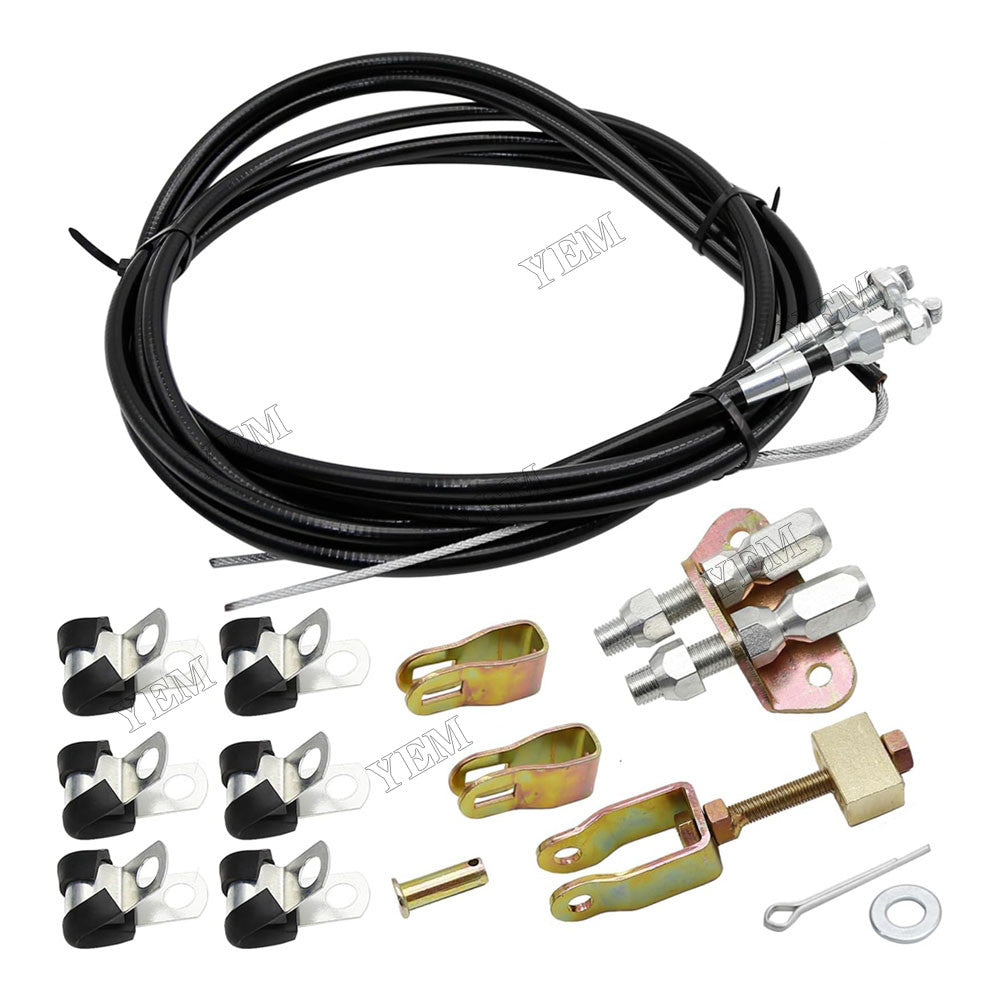 For Ford Bronco Chevrolet C10 Impala Chevy II Truck Universal Emergency Parking Brake Cable Kit 330-9371 For Chevrolet