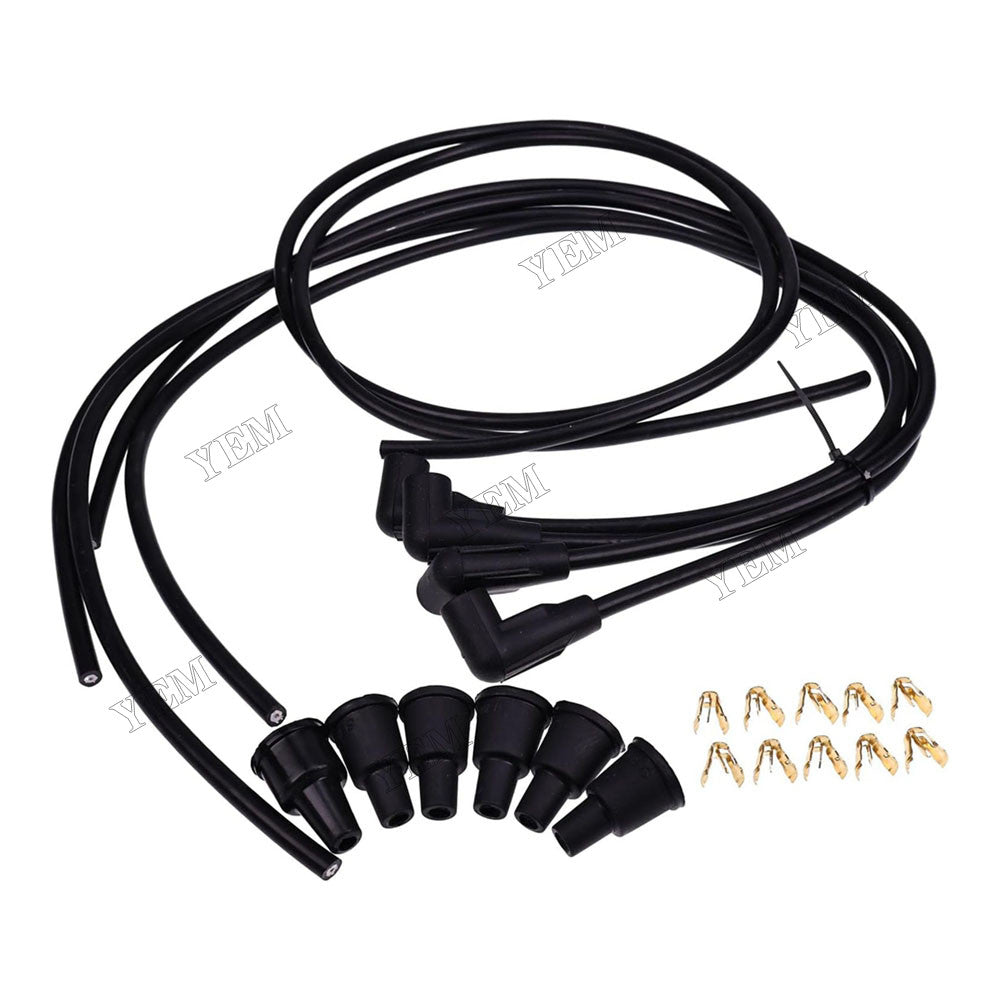 For Massey Ferguson Tractor TE20 35 50 135 150 202 204 Copper Core Spark Plug Wire Set 181602M91 For Massey Ferguson