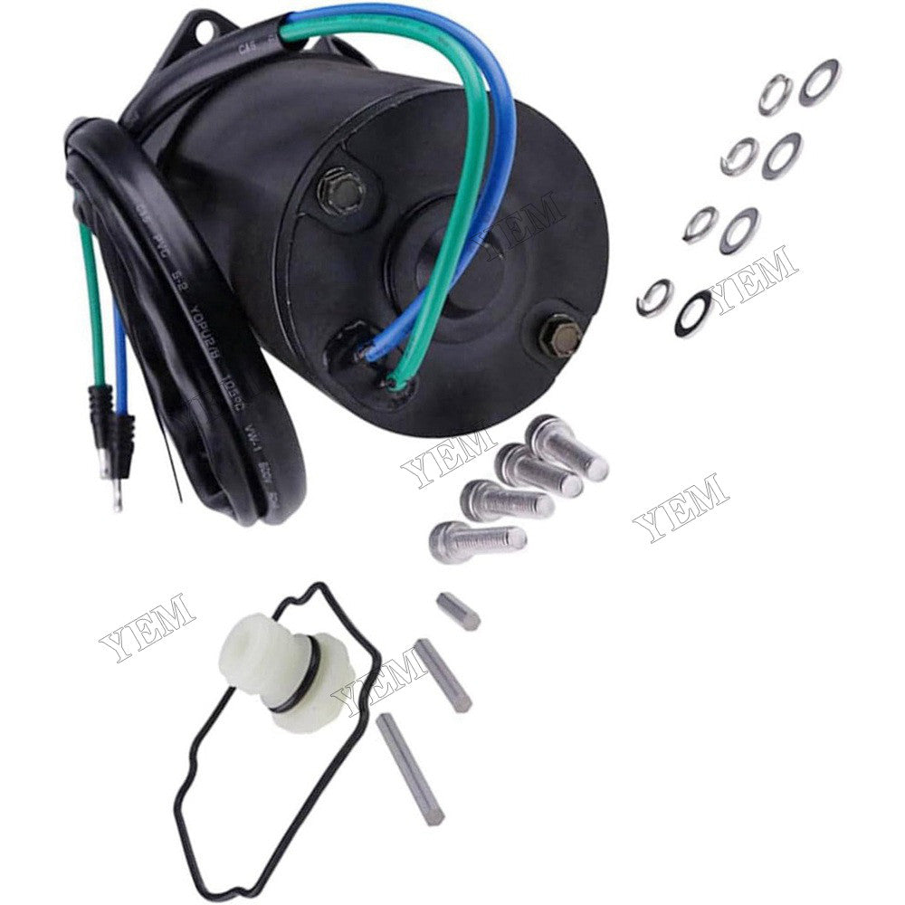 For Mercury Mariner Force 40-125 HP Single Ram 2 Wire 4 Bolt Tilt Trim Motor 15-10827