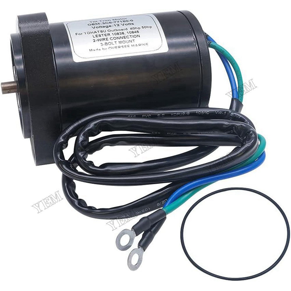 For Tohatsu Outboard 40HP 50HP M40D2 M50D2 Lester10838 API Marine Tilt Trim Motor 3C8-77180 For Tohatsu