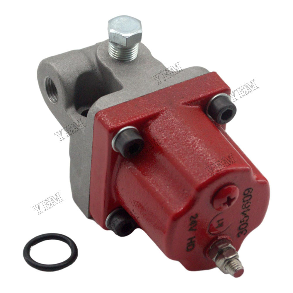 For Cummins N14 NTA855 KT50 Engine 12V Fuel Shutoff Solenoid Valve 3054611 For Cummins