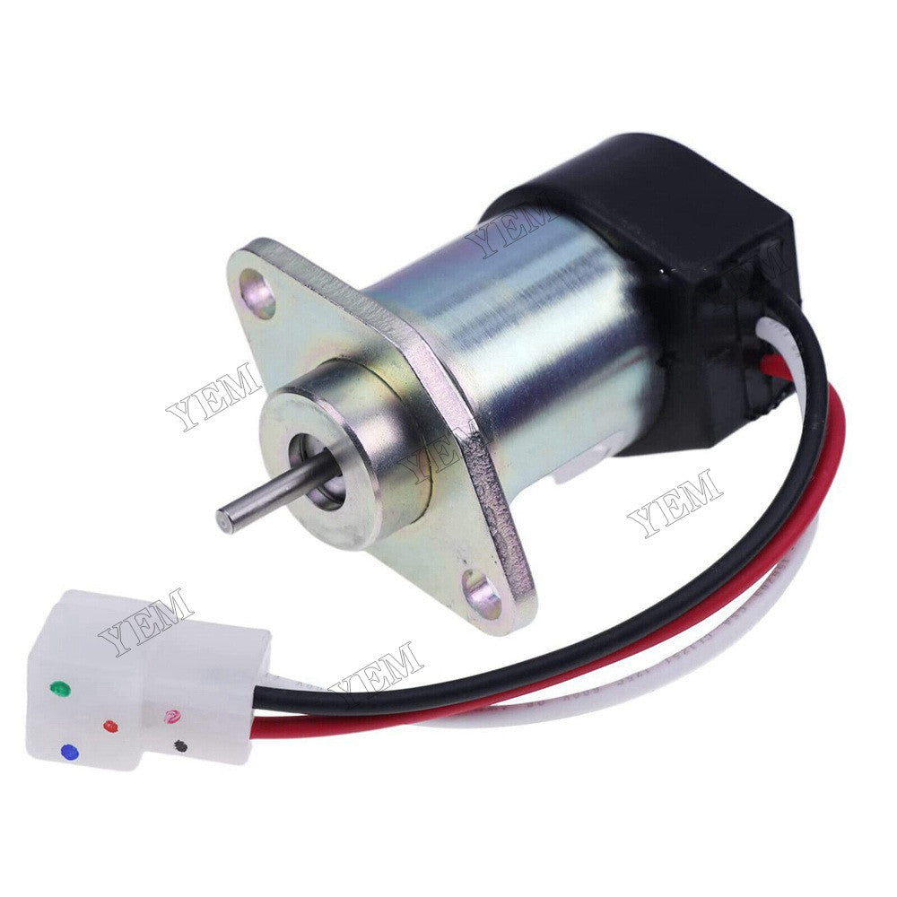 For Iseki Engine EE3CD E3CE E3CF E3CG E3CD-T E3CC Mower SF310 SF370 SZ330 Shutdown Solenoid 6281-910-011-00 For Iseki