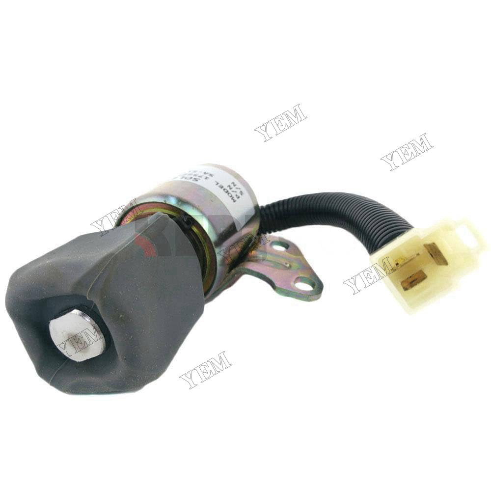 For Kubota Engine D722 D902 Z482 12V Fuel Shutoff Solenoid SA-5176-12 1756ES-12SUC5B1S5