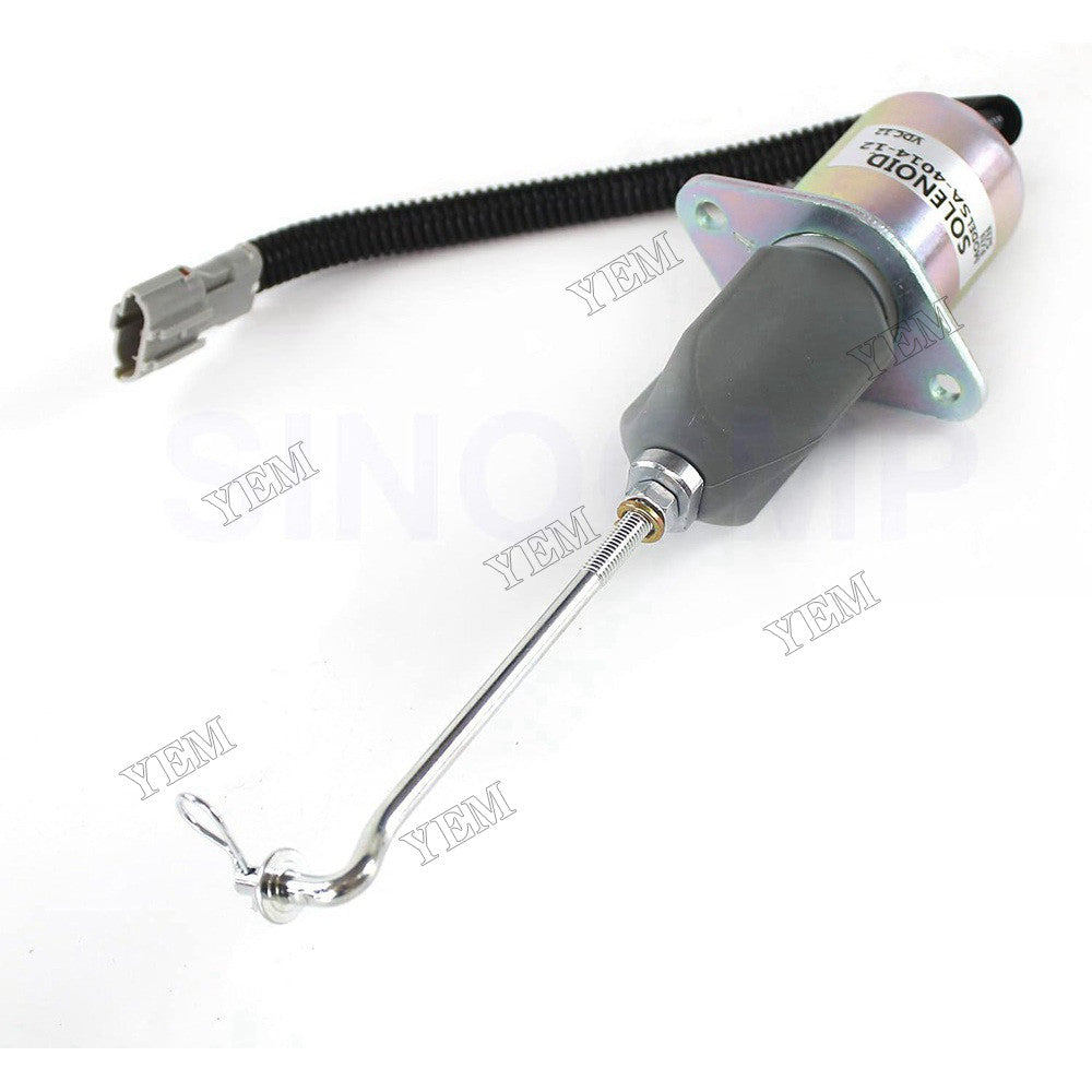 For Cummins Mitsubishi Generator Engine Aftermarket Woodward 12V SA-4014-12 Stop Solenoid Valve