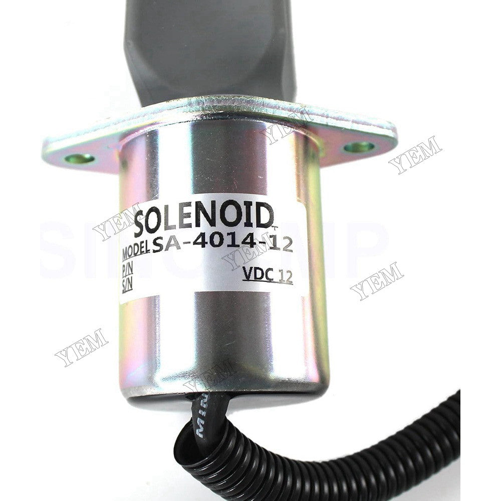 For Cummins Mitsubishi Generator Engine Aftermarket Woodward 12V SA-4014-12 Stop Solenoid Valve For Mitsubishi