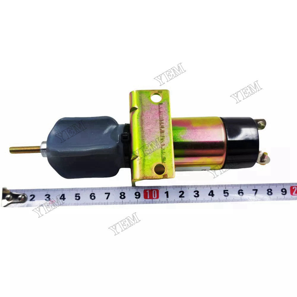 High quality 3 Terminals 12V Fuel Shutoff Solenoid 1504-12C2U1B1S1A replace Woodward For Woodward