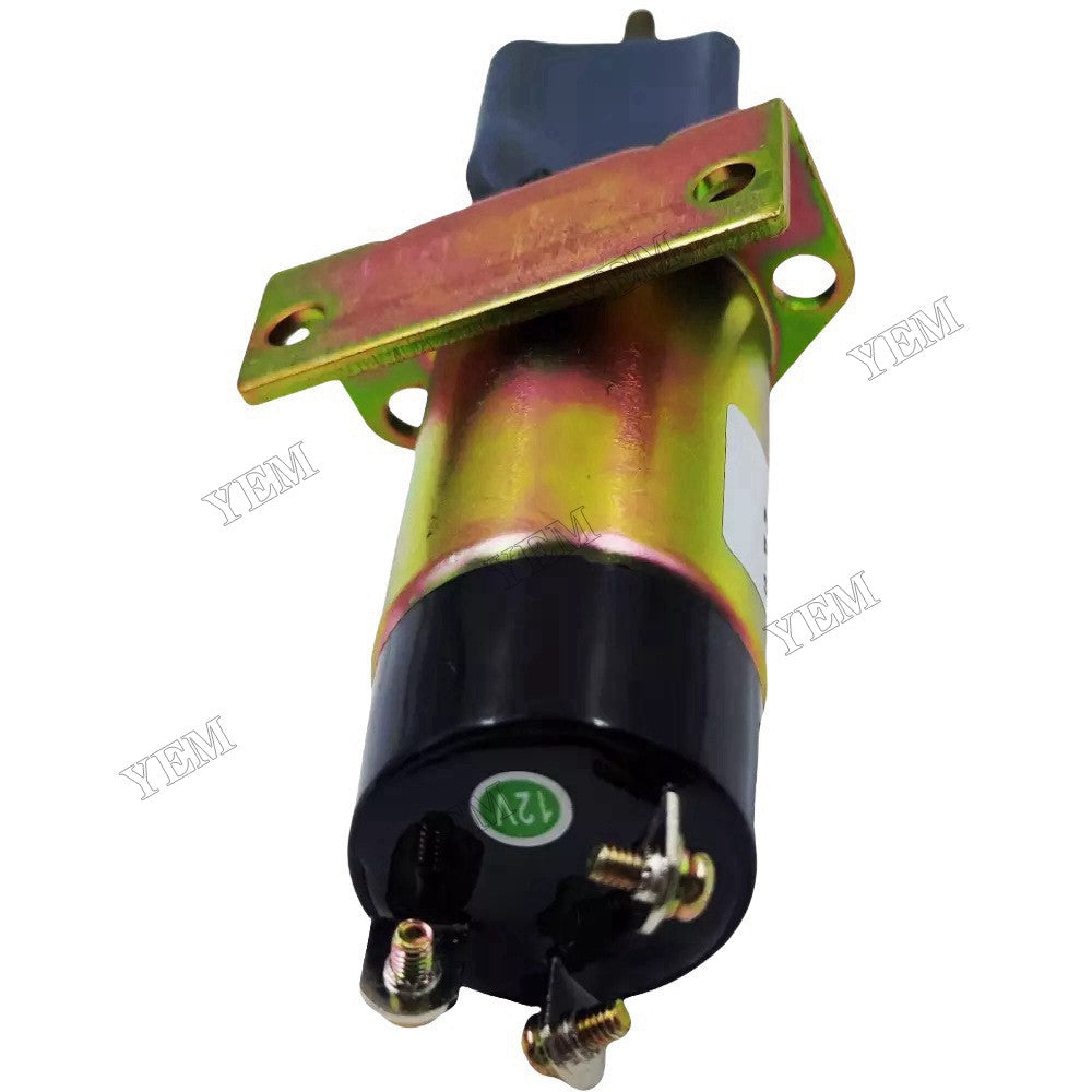 High quality 3 Terminals 12V Fuel Shutoff Solenoid 1504-12C2U1B1S1A replace Woodward For Woodward