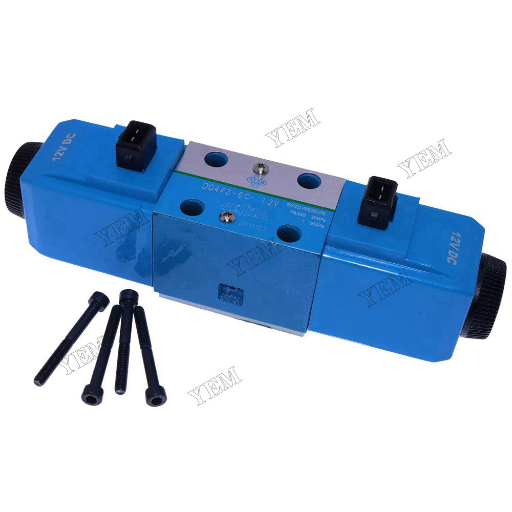 For Eaton Vickers JCB Backhoe Loader 3CX 12V Hydraulic Solenoid Directional Valve 02/332169 For JCB