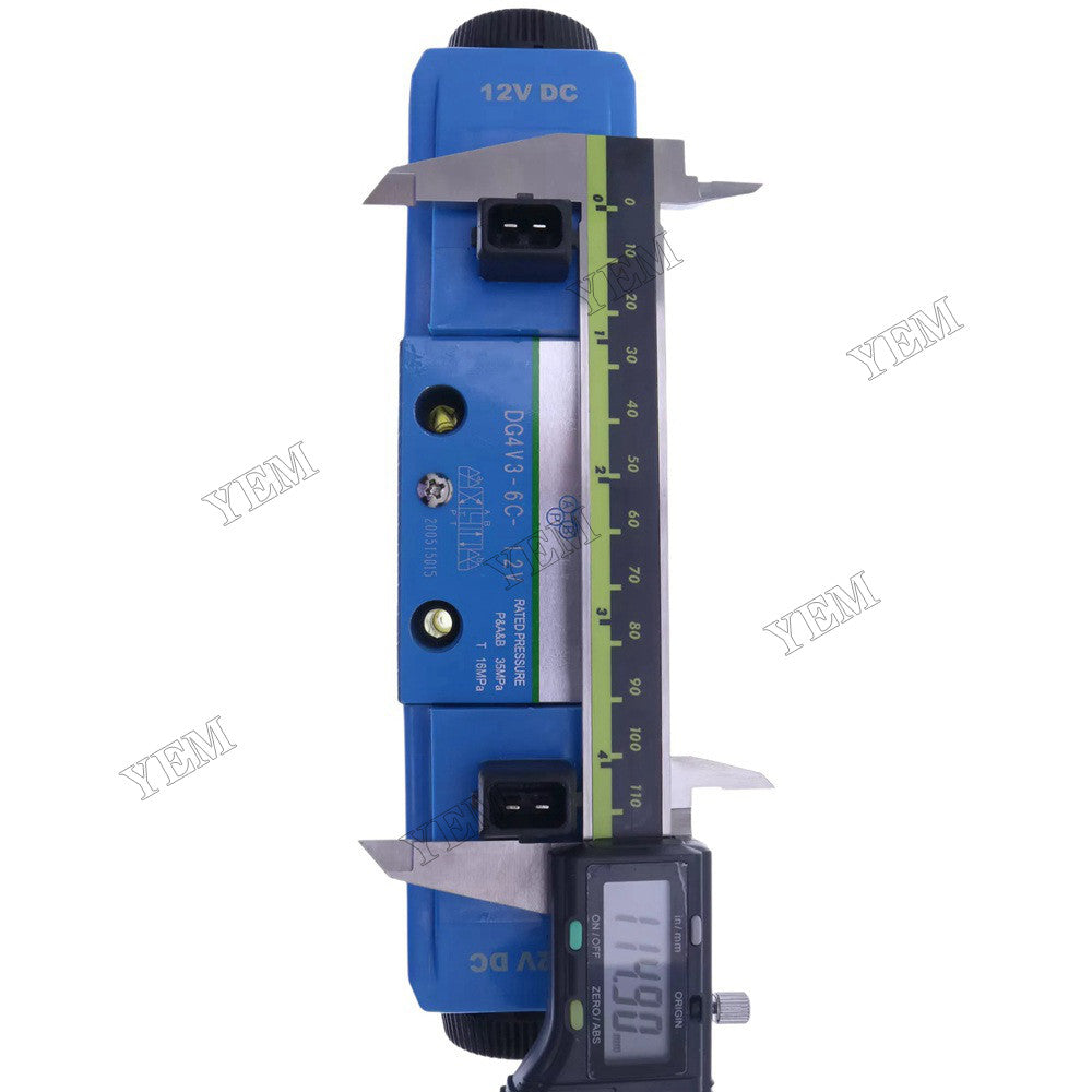 For Eaton Vickers JCB Backhoe Loader 3CX 12V Hydraulic Solenoid Directional Valve 02/332169 For JCB