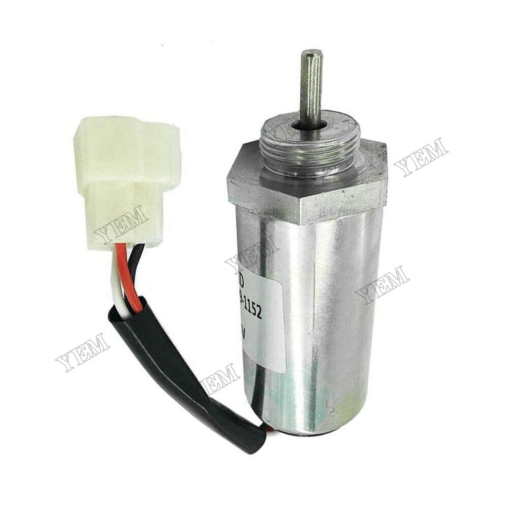For Isuzu Engine 3LA1 3LB1 3LD1 3LD2 4LB1 4LC1 John Deere Excavator 75D 85D 24V Stop Solenoid 8972091152