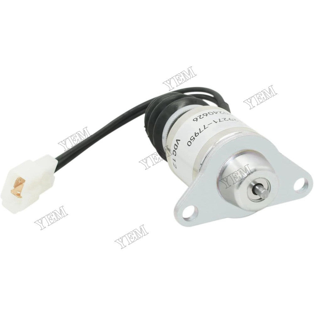 For Yanmar Marine Engine 2YM15 3YM30 3YM20 3JH5E 3JH4E 4JH4AE 12V Shutoff Solenoid Valve 129271-77950 129209-77950 For Yanmar