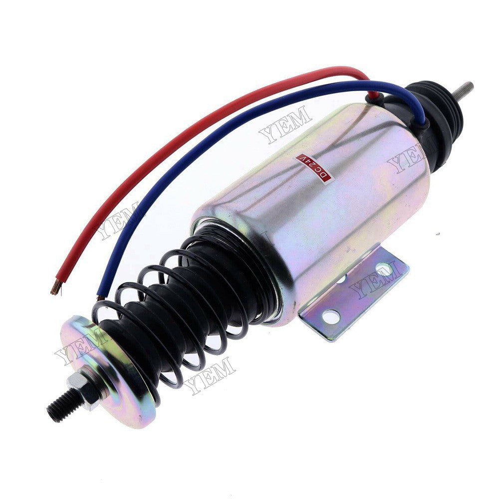 For New Holland Loader FR130 FR130.2 FR160 FR160.2 FR220 24V Shutdown Solenoid 98423938 For New Holland