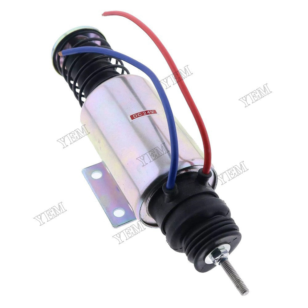 For New Holland Loader FR130 FR130.2 FR160 FR160.2 FR220 24V Shutdown Solenoid 98423938 For New Holland