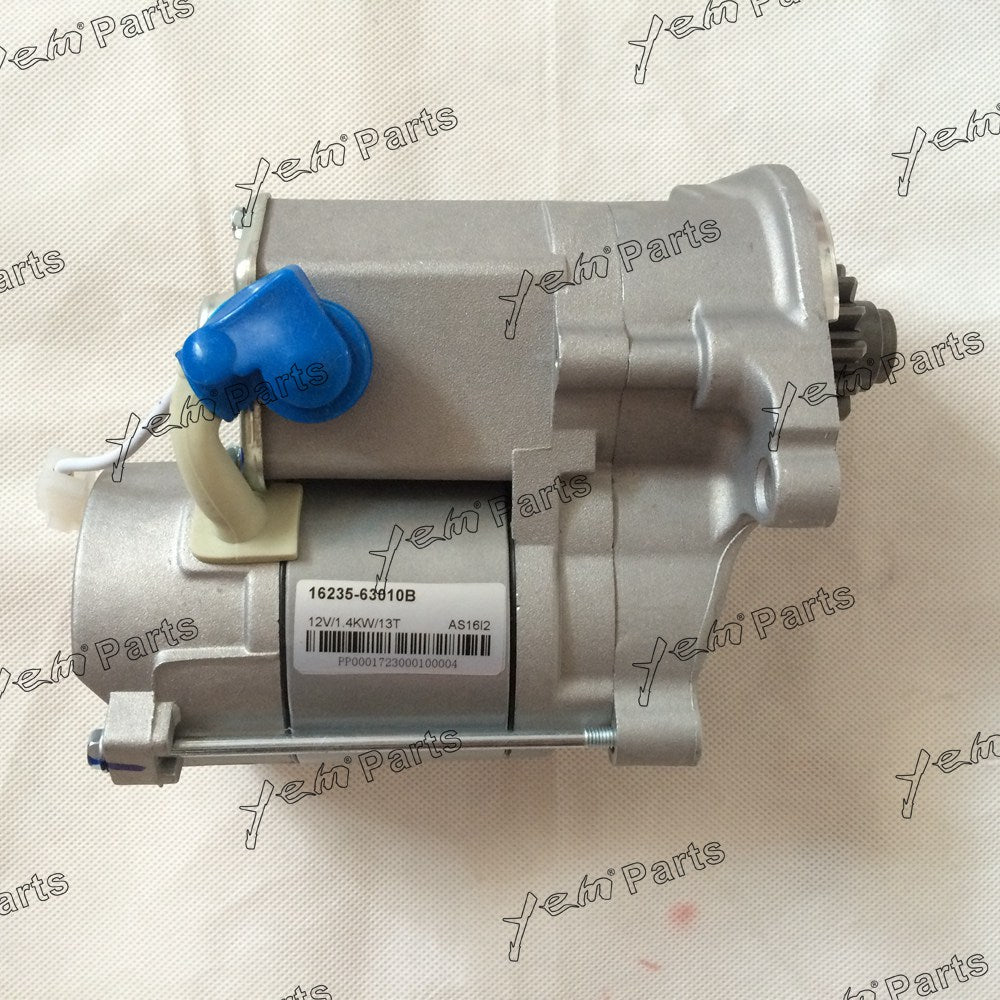 V1505 D1105 D1005 STARTER MOTOR 16235-63010 16235-63010B 12V FOR KUBOTA DIESEL ENGINE PARTS For Kubota