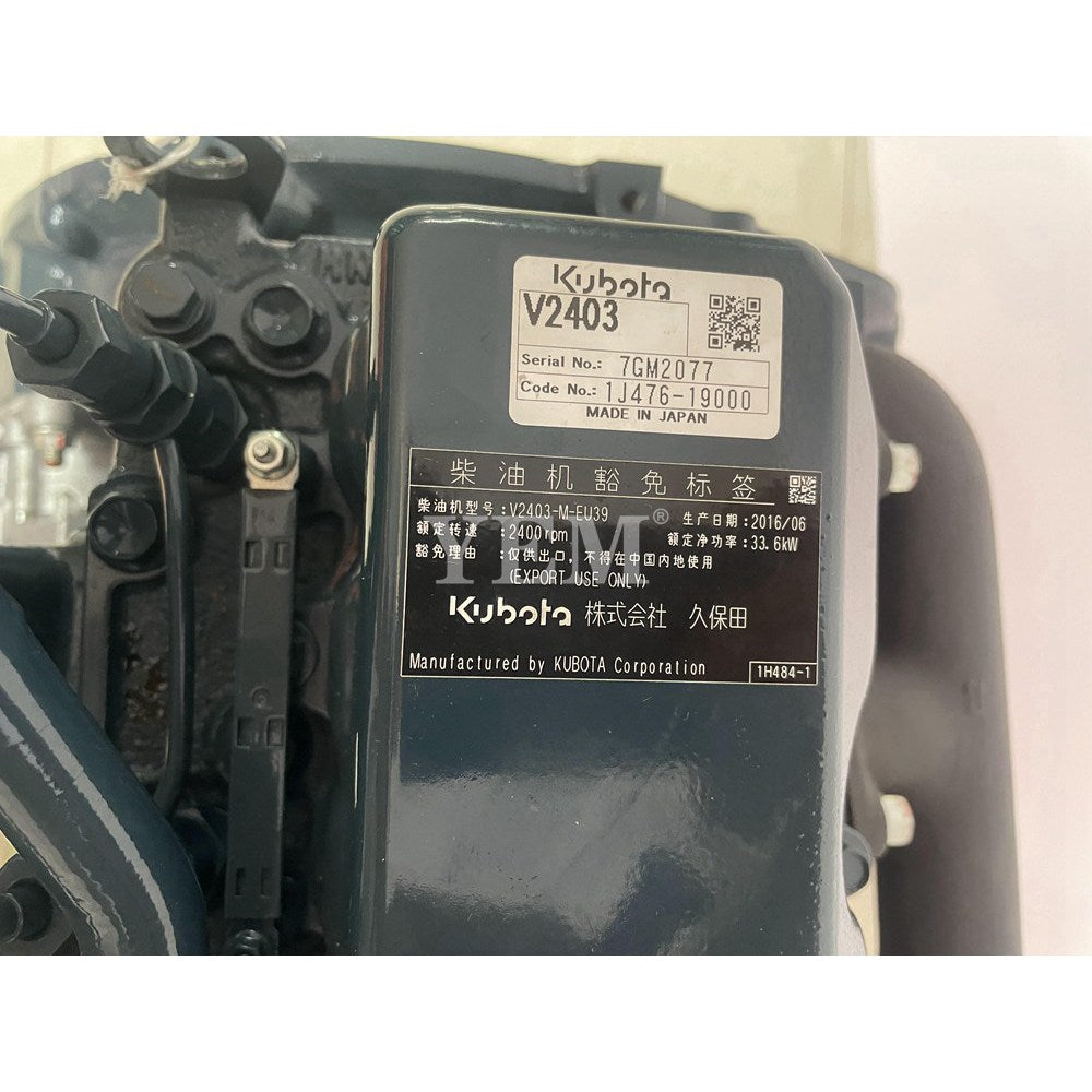 V2403 COMPLETE ENGINE ASSY FOR KUBOTA DIESEL ENGINE PARTS For Kubota