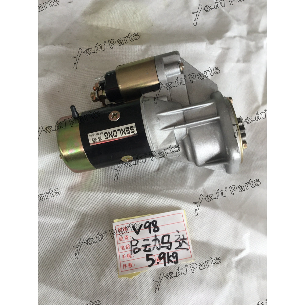 YANMAR 4TNV98 STARTER MOTOR 24V 9T For Yanmar