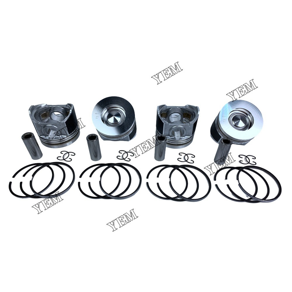 V3800 PISTON 1J574-21112 & PISTON RING HOLES 59MM FOR KUBOTA DIESEL ENGINE PARTS For Kubota