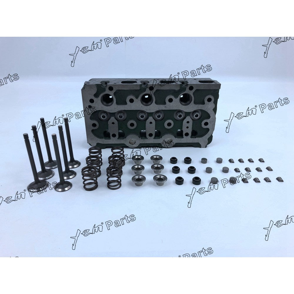 D950 CYLINDER HEAD & VALVE TRAIN KIT FOR KUBOTA DIESEL ENGINE PARTS For Kubota