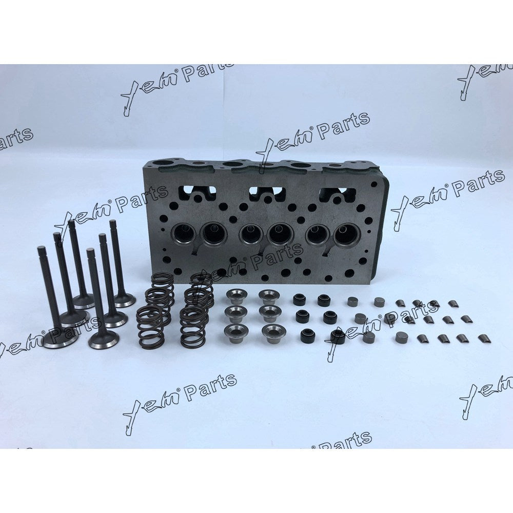 D950 CYLINDER HEAD & VALVE TRAIN KIT FOR KUBOTA DIESEL ENGINE PARTS For Kubota