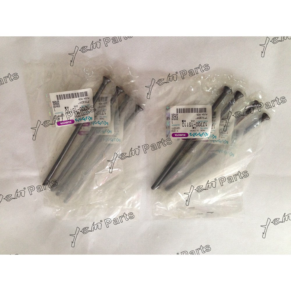 KUBOTA V2607 VALVE PUSH ROD 1J700-15110 For Kubota