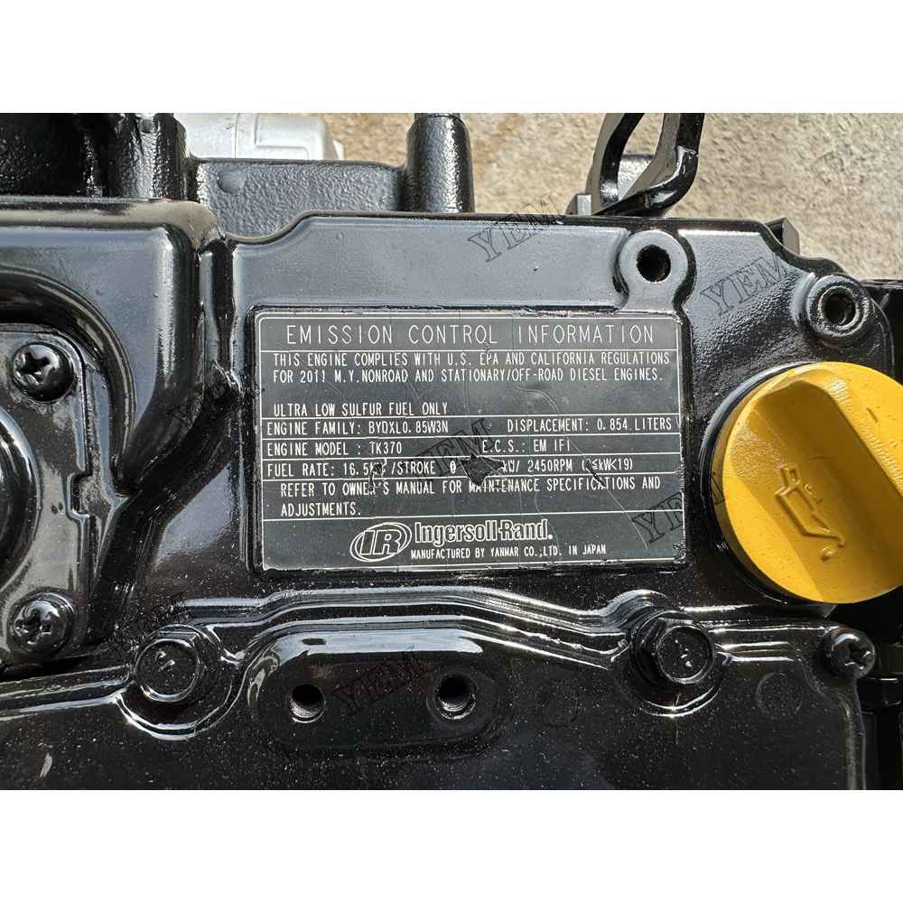 For Yanmar Engine 3TNV70 Complete engine assembly Serial Number: B14651