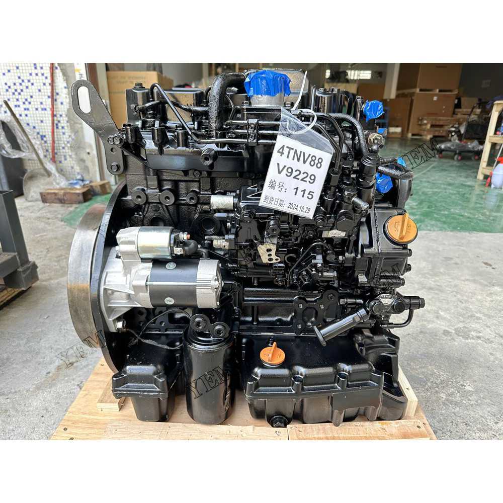 For Yanmar Engine 4TNV88-SND Complete engine assembly 27.6KW Serial Number: V9229 For Yanmar