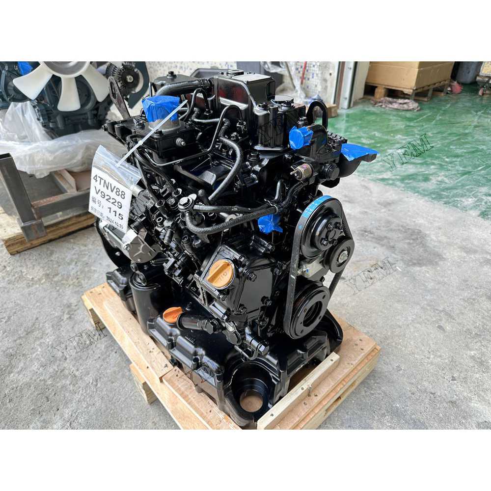 For Yanmar Engine 4TNV88-SND Complete engine assembly 27.6KW Serial Number: V9229 For Yanmar