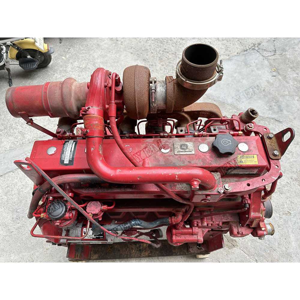 For John Deere Engine 6068TF2200 Complete engine assembly 2350 rpm 148kw Serial Number: PF6068T763699