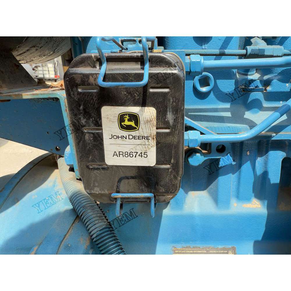 For John Deere Engine 6076AF030 Complete engine assembly Serial Number: RG6076A565077 For John Deere