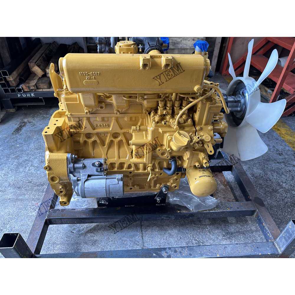 For Caterpillar Engine C2.4-T Complete engine assembly 2200 rpm 36.0KW Serial Number: 7KD9771 For Caterpillar
