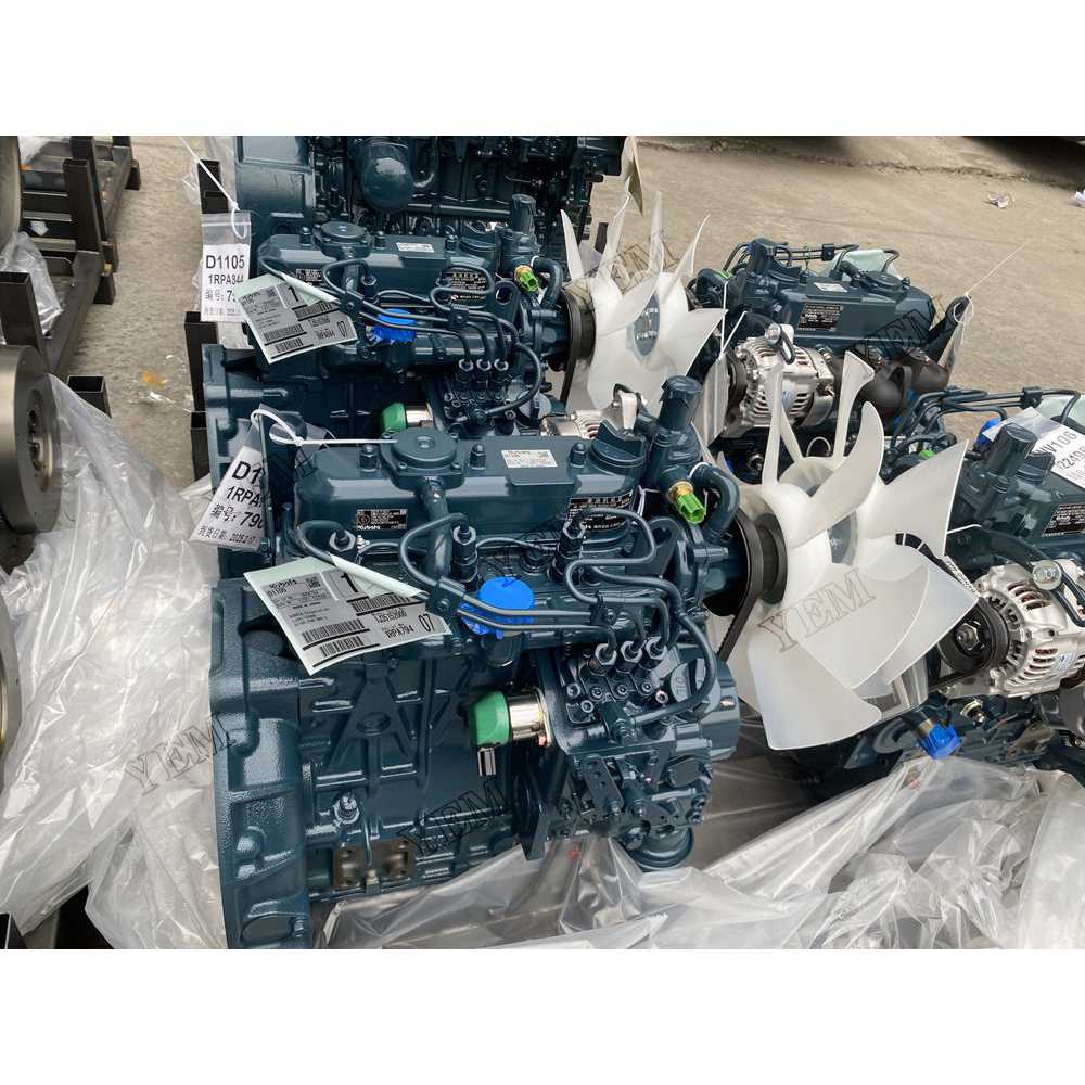 For Kubota Engine D1105 Complete engine assembly 2200 rpm 14.0kw Serial Number: 788-791 For Kubota