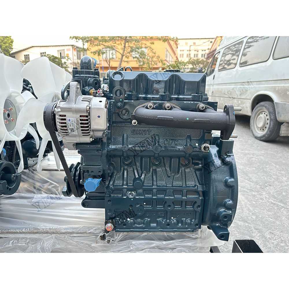 For Kubota Engine D1703-DI Complete engine assembly 2200 rpm 18.2kw Serial Number: 1J335-27000