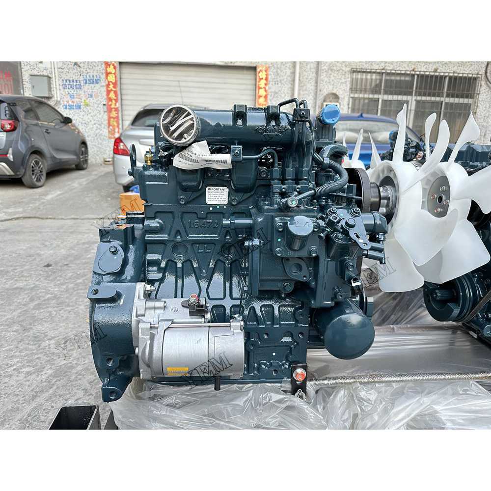 For Kubota Engine D1703-DI Complete engine assembly 2200 rpm 18.2kw Serial Number: 1J335-27000 For Kubota