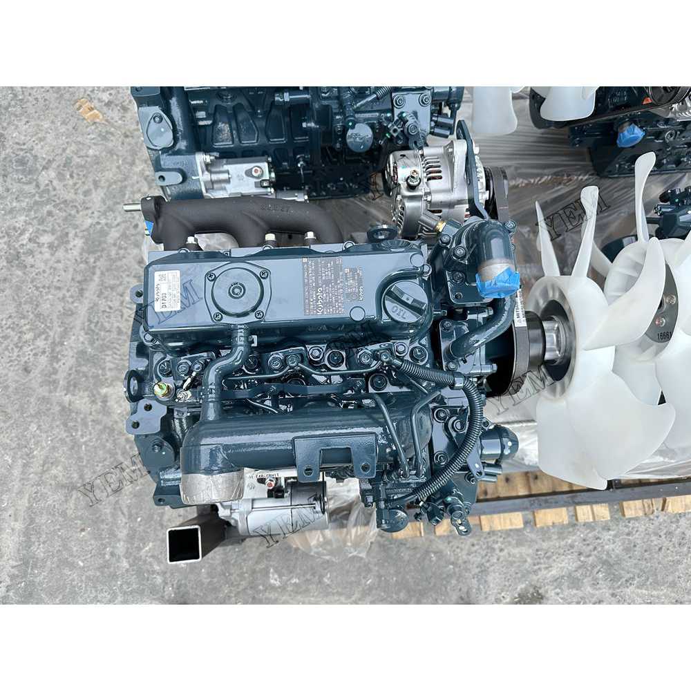 For Kubota Engine D1703-DI Complete engine assembly 2200 rpm 18.2kw Serial Number: 1J335-27000 For Kubota