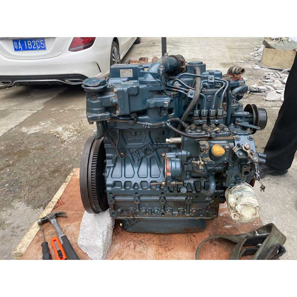 For Kubota Engine V2403-DI-T Complete engine assembly 2700 rpm 49.2kw Serial Number: BHA0174 For Kubota