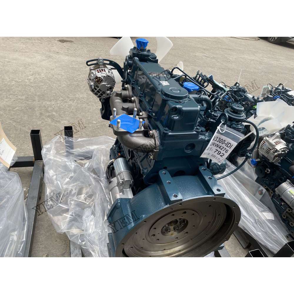 For Kubota Engine V3300-IDI Complete engine assembly 1500 rpm 30.7kw Serial Number: 792-793 For Kubota