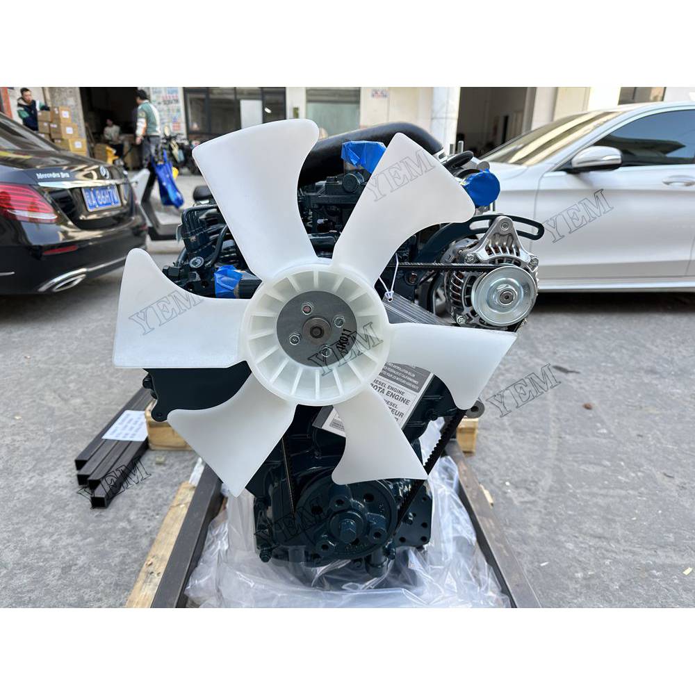 For Kubota Engine V3600-T Complete engine assembly 1800 rpm 45.3kw Serial Number: 1J409-16000 For Kubota