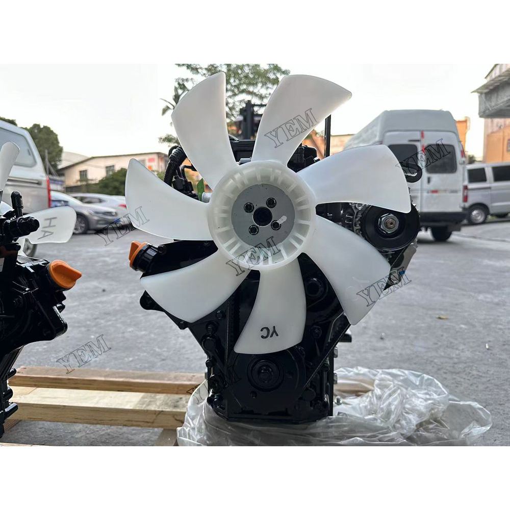 For Yanmar Engine 3TNV76 Complete engine assembly 2400 rpm 14.1kw Serial Number: 100197 For Yanmar