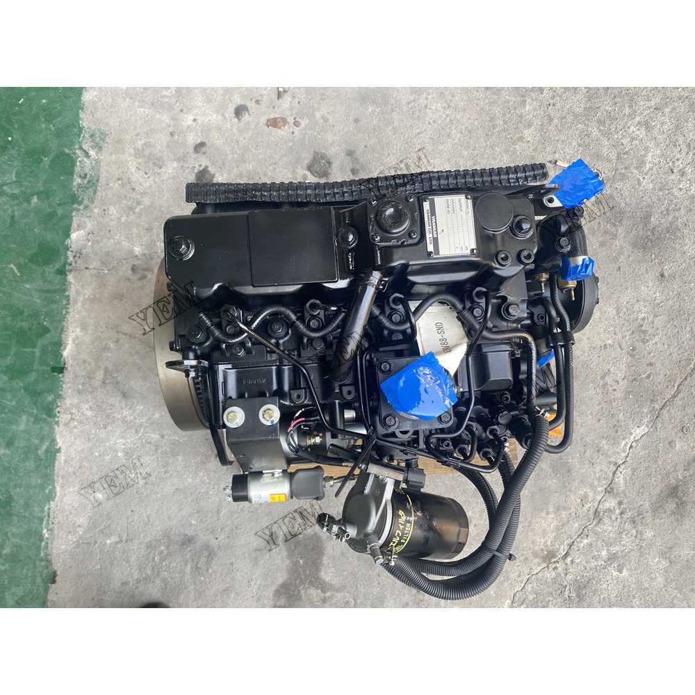 For Yanmar Engine 4TNV88-S Complete engine assembly 2200 rpm 27.1kw Serial Number: 122880 For Yanmar
