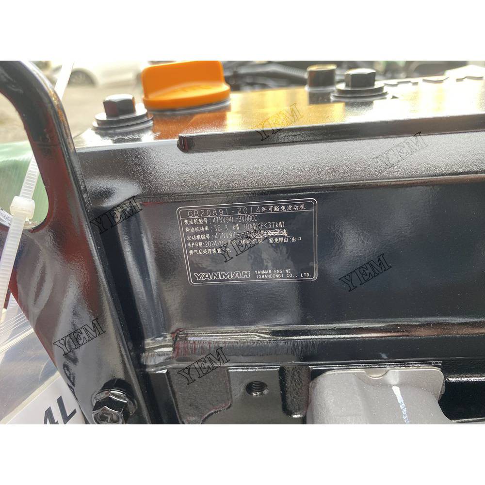 For Yanmar Engine 4TNV94L Complete engine assembly 36.3kw
