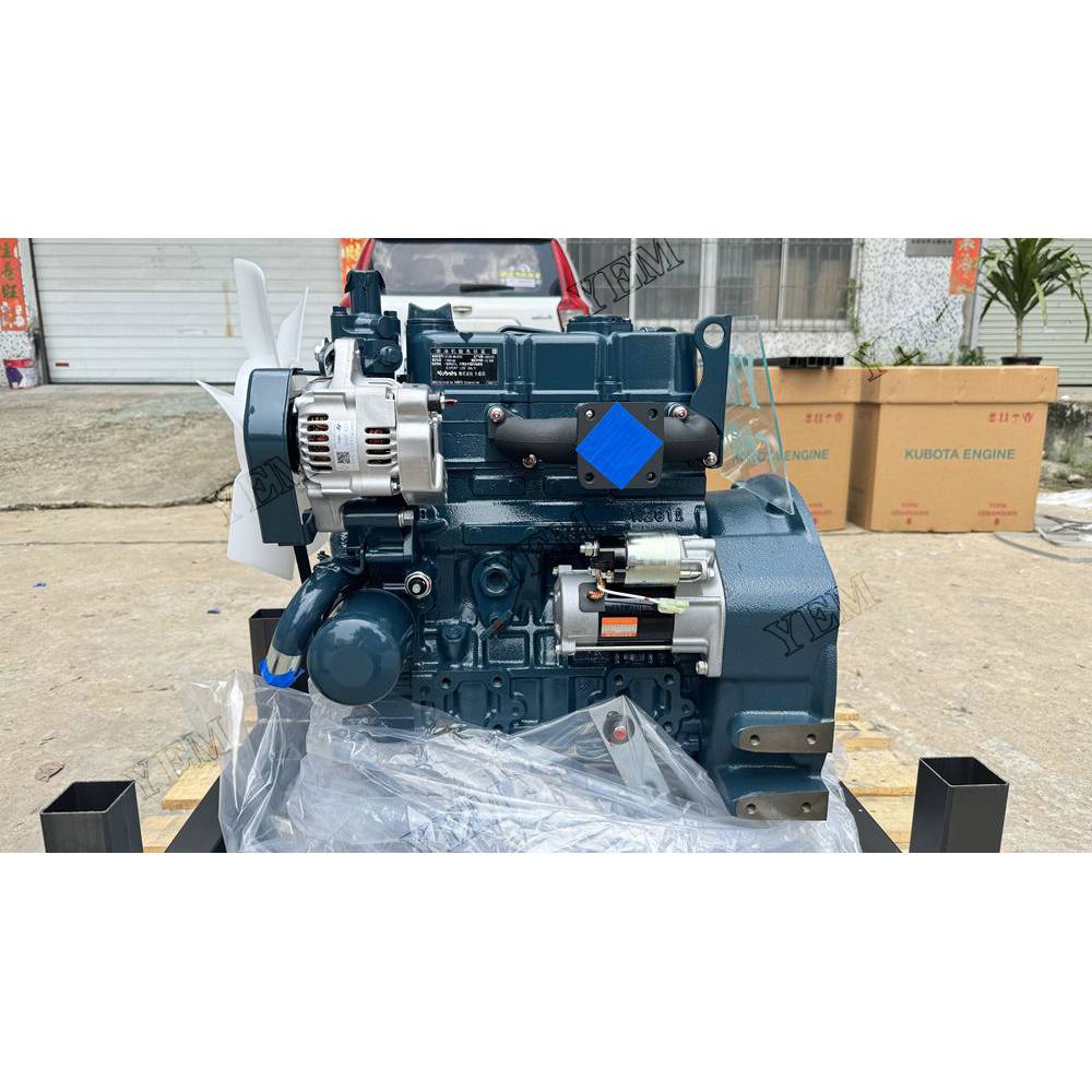 For Yanmar Engine D1305 Complete engine assembly 1800 rpm 14.0kw Serial Number: 1RP8389 For Yanmar